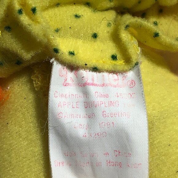 Apple Dumpling Rag Doll Strawberry Shortcake Vintage Retro 80s - Picture 4 of 13